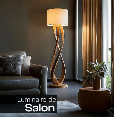Banniere portrait luminaire de salon