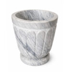 Bassine Hammam en Marbre Blanc