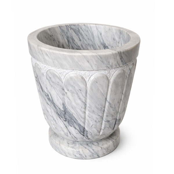 Bassine Hammam en Marbre Blanc