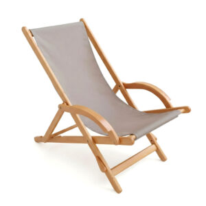 Chaise longue en bois hêtre modèle natte CL001