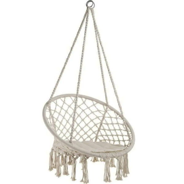 Chaise-suspendue-en-macrame-fait-main