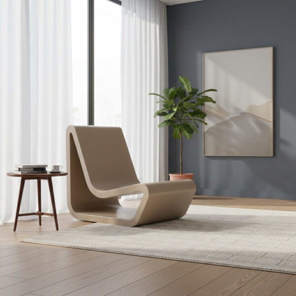 Fauteuil ouvert en resine modèle COSY couverture3