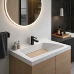 lavabo de salle de bain en Stonflex EVA80