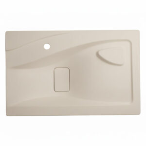 Lavabo encastré pour salle de bain en Stonflex LUX80