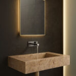 Lavabo-suspendue-avec-etagere-en-marbre-kadhel