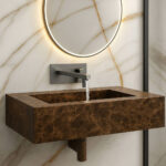 Lavabo-suspendue-en-marbre-emperador-LME70