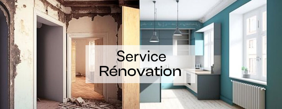 Service rénovation