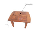Table Basse En Bois Hêtre
