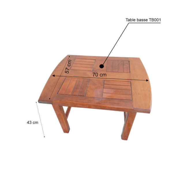 Table Basse En Bois Hêtre