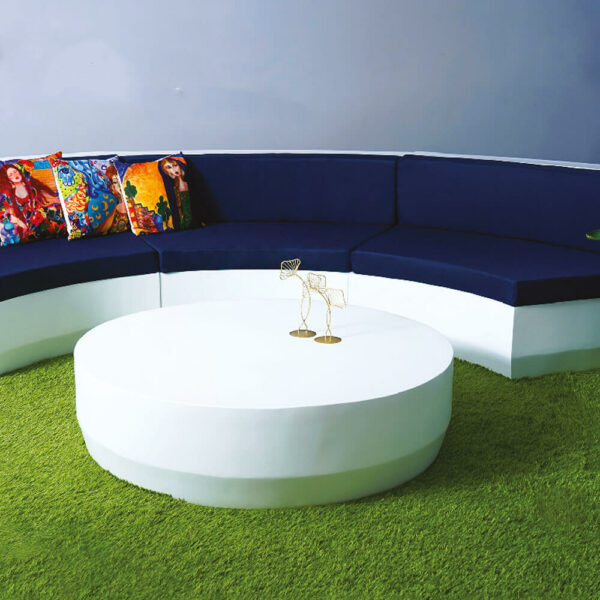 Table Basse Ronde En Resine