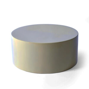 Table basse ronde en resine Hauteur 22cm