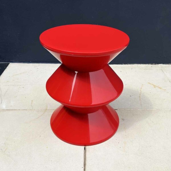 Table-dappoint-en-resine-H47-D30-cm
