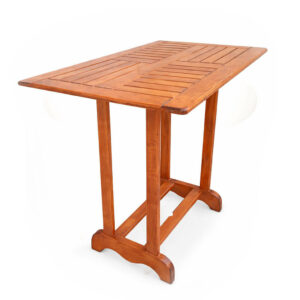 Table haute bistro en bois hêtre 120×80 cm TA016
