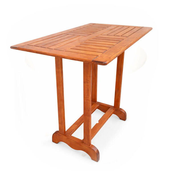 Table haute bistro en bois hêtre