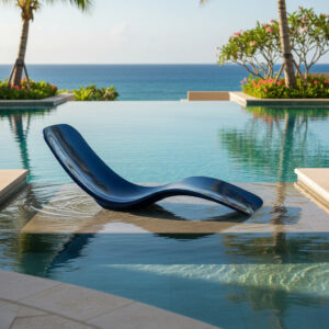 Transat de piscine en resine Polyester  TR58167