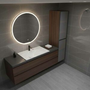 Lavabo salle de bain encastré Stonflex JURY80