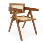 Chaise en bois africain