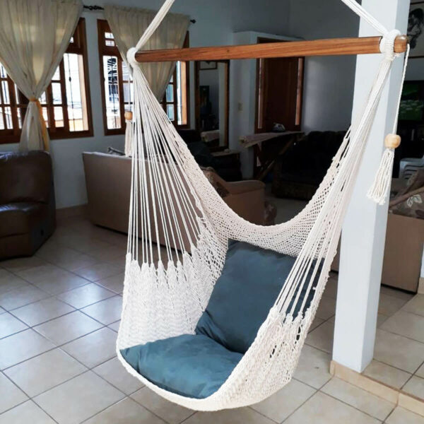 chaise-suspendue-macrame-fait-main