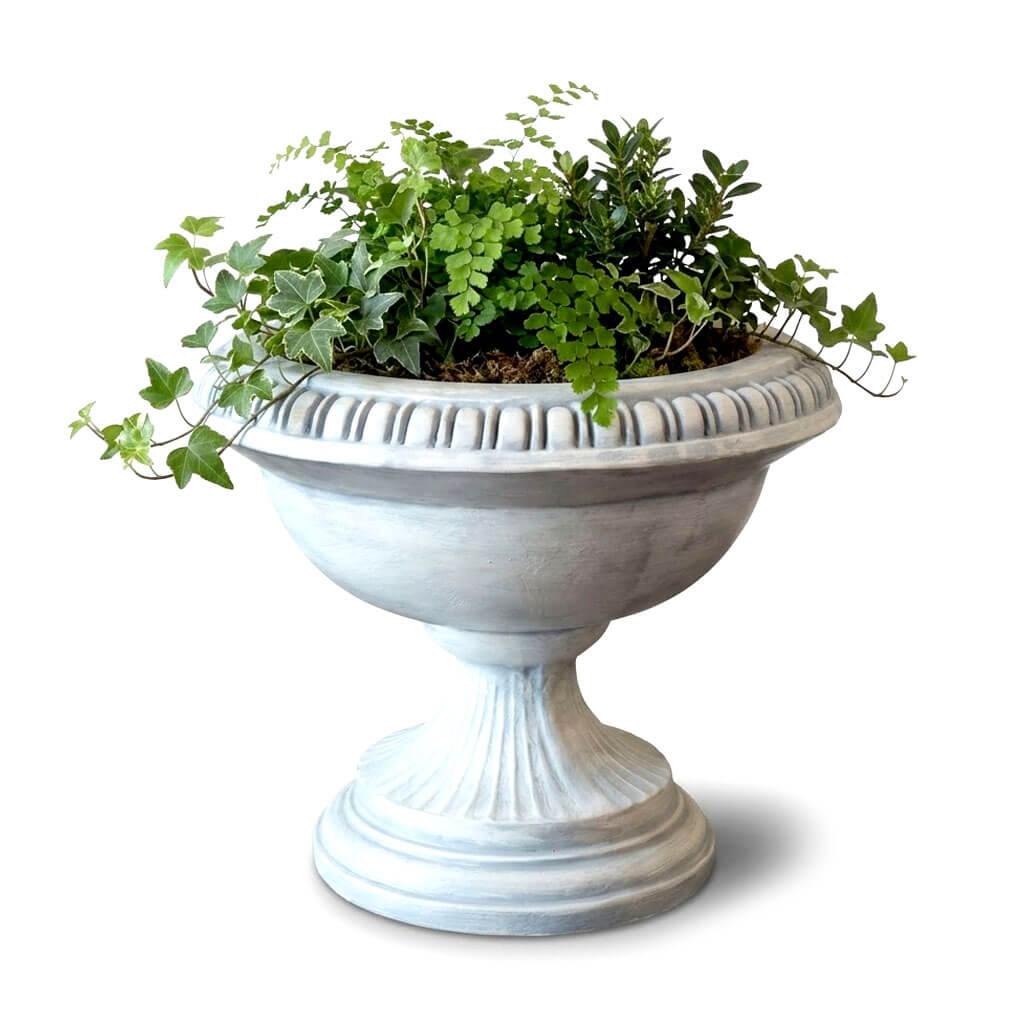 Bac à fleur en béton fibré modèle coupe Réf BF028