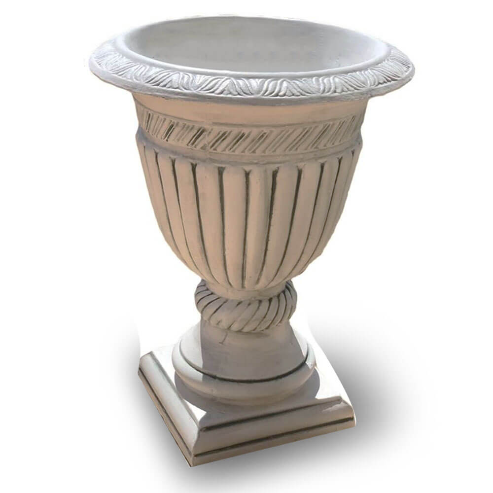 Bac a fleur en beton forme coupe BF002a