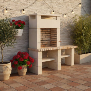 Barbecue moderne en pierre et briques – BP13