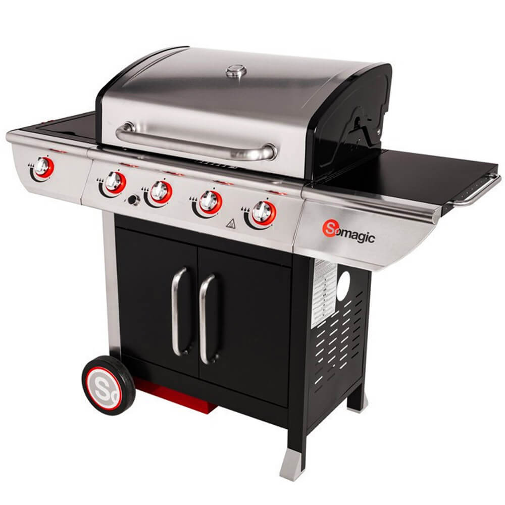 Barbecue a gaz en acier emaille MANHATTAN 450GPI