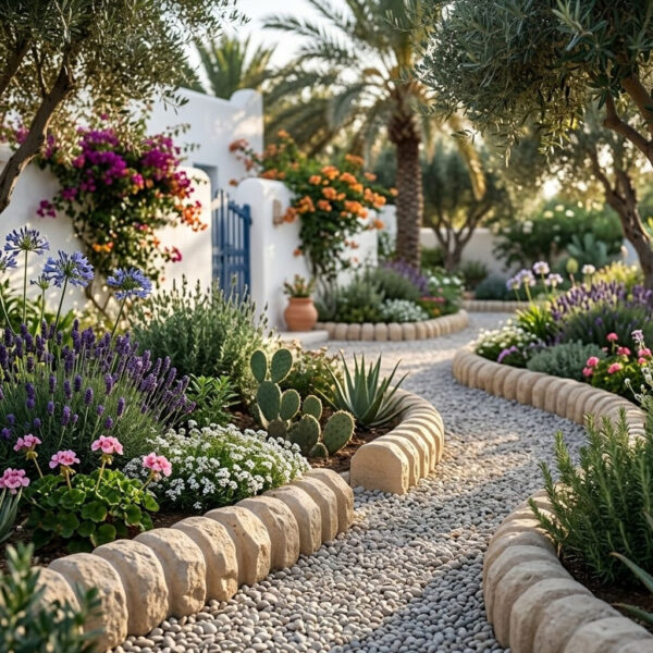 Bordure de Jardin Ondine en Béton Fibré couv