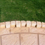 Bordure de jardin lisse en béton fibré reel 1