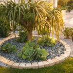 Bordure de jardin lisse en béton fibré BJ001 couv 1