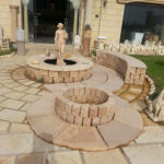 Bordure jardin en béton éclaté BJ003 reel 2