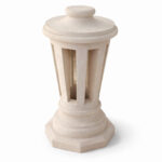 Borne lumineuse en pierre BLP01