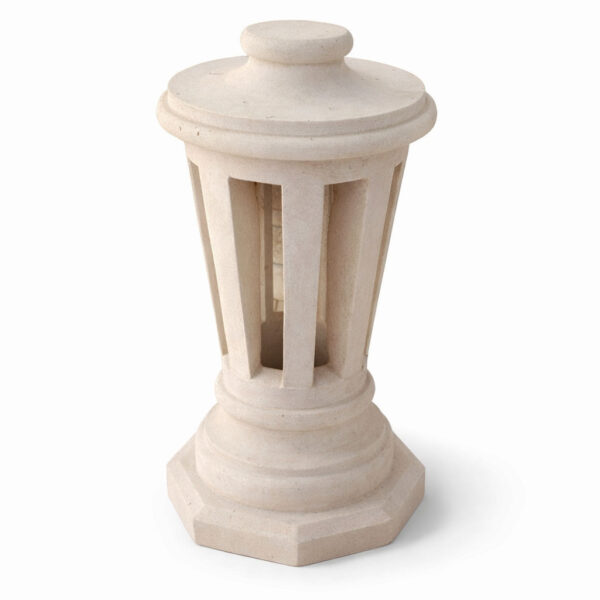 Borne lumineuse en pierre BLP01