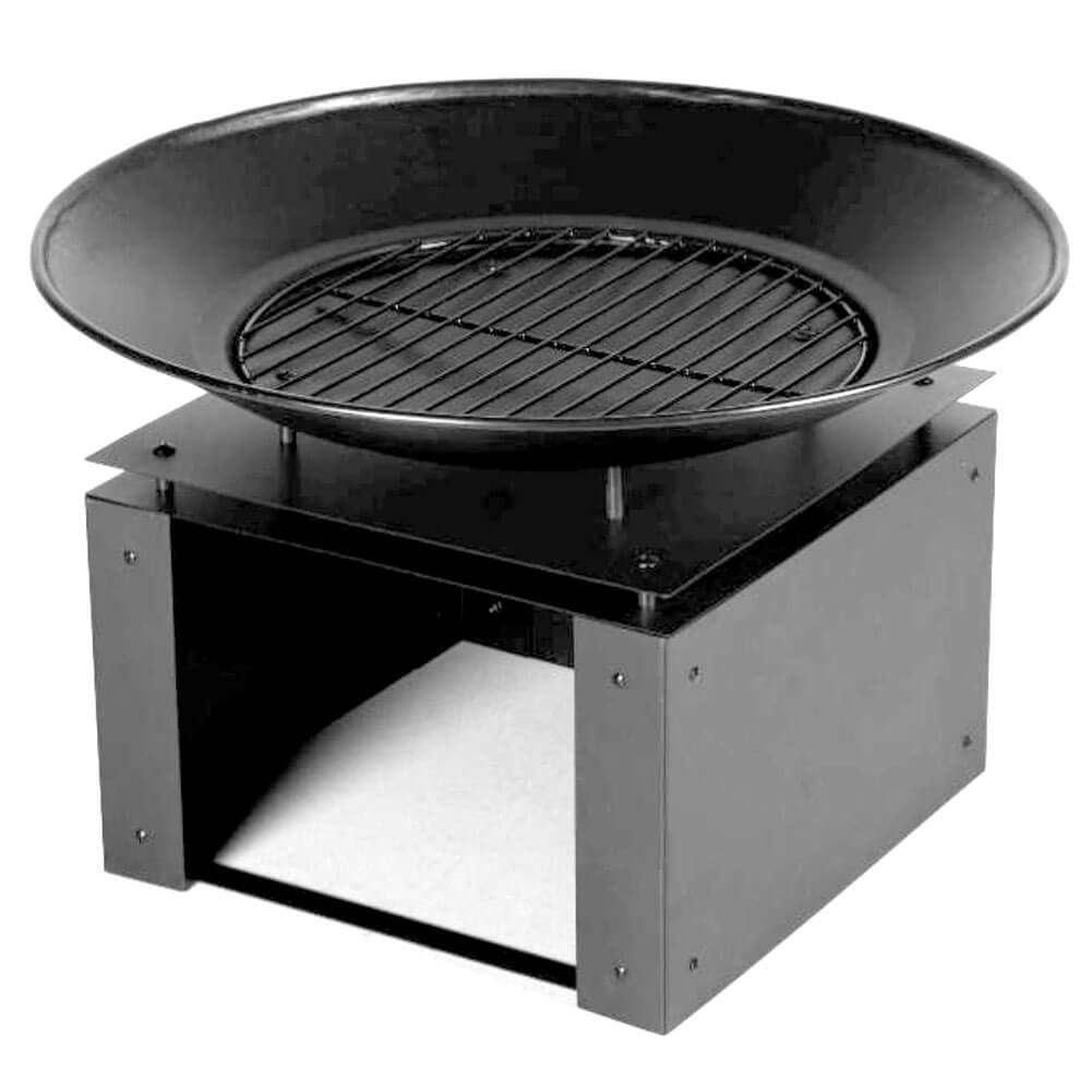 Brasero dexterieur au bois et au charbon O 52cm