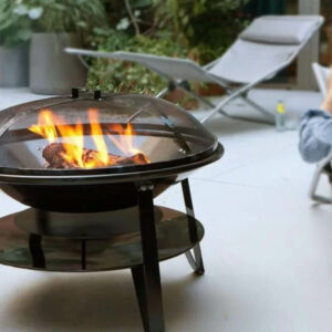 Chauffage d&rsquo;extérieur à bois Braseo Ø70cm
