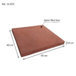 Dallage lisse en béton fibré réf DL1013 dim40