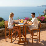 Ensemble Bistrot pour jardin en bois hêtre EB01 couverture