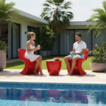 Ensemble Table et chaises Design modèle CANNE EBR02 couverture