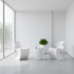 Ensemble Table et chaises Design modèle CANNE EBR02 couverture 2
