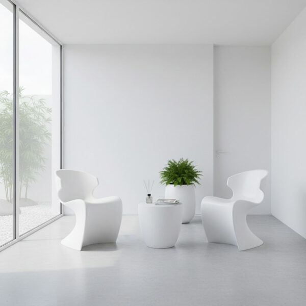 Ensemble Table et chaises Design modèle CANNE EBR02 couverture 2