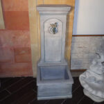 fontaine murale de jardin en grc couverture