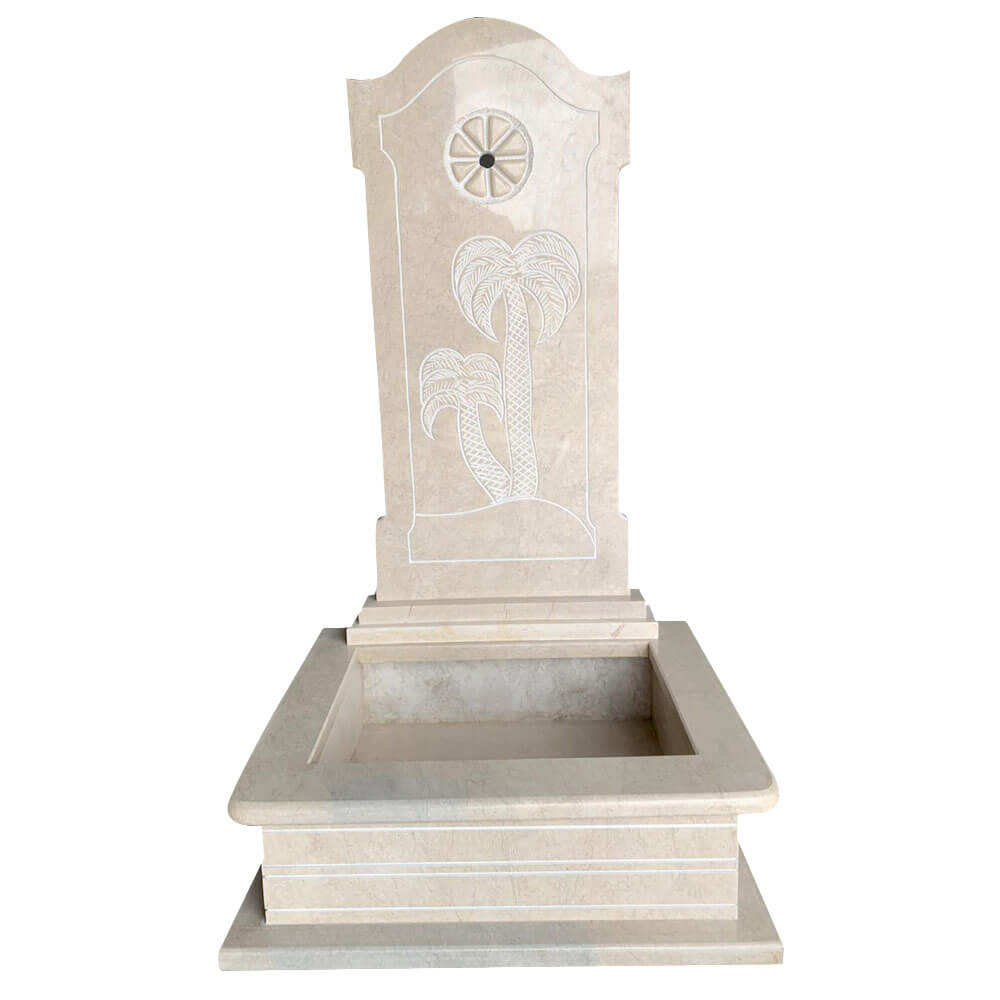 Fontaine deau murale en marbre FMM07