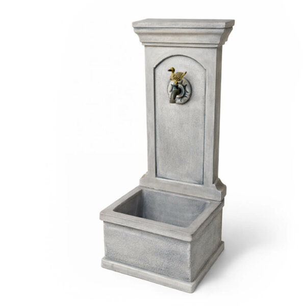 Fontaine murale de jardin en GRC réf FM05