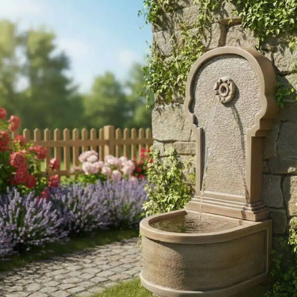 Fontaine murale en béton Fibré FM 021 couv2