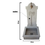 fontaine murale pour jardin dim