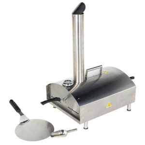 Four a pizza Napoli en acier inoxydable