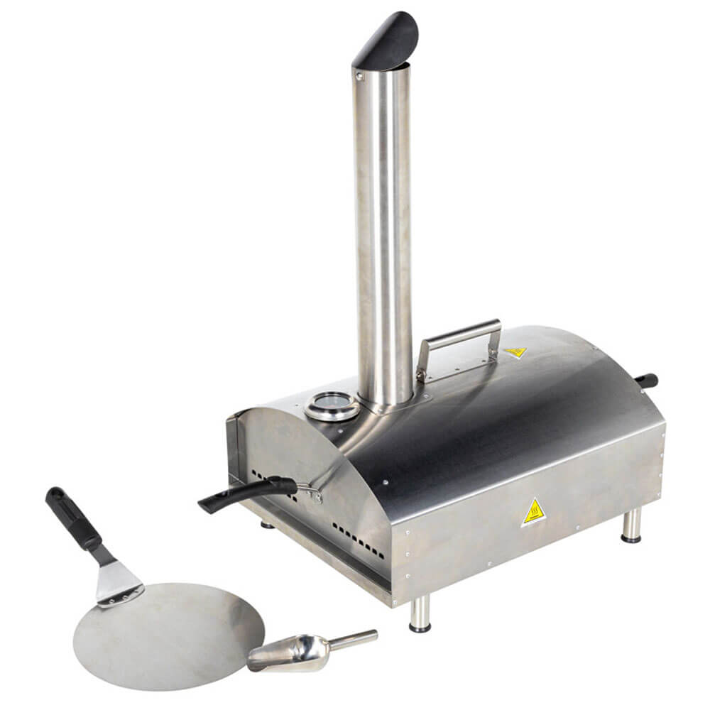 Four a pizza Napoli en acier inoxydable Four a pizza Napoli en acier