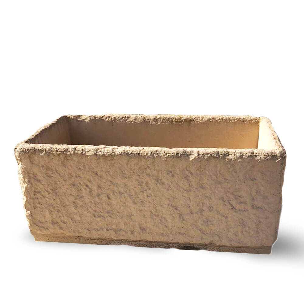 Grand bac a fleur exterieur en beton BF006