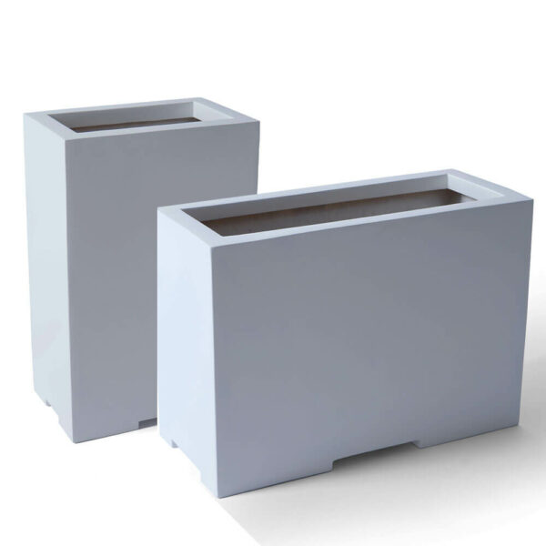Jardiniere En Resine Rectangulaire