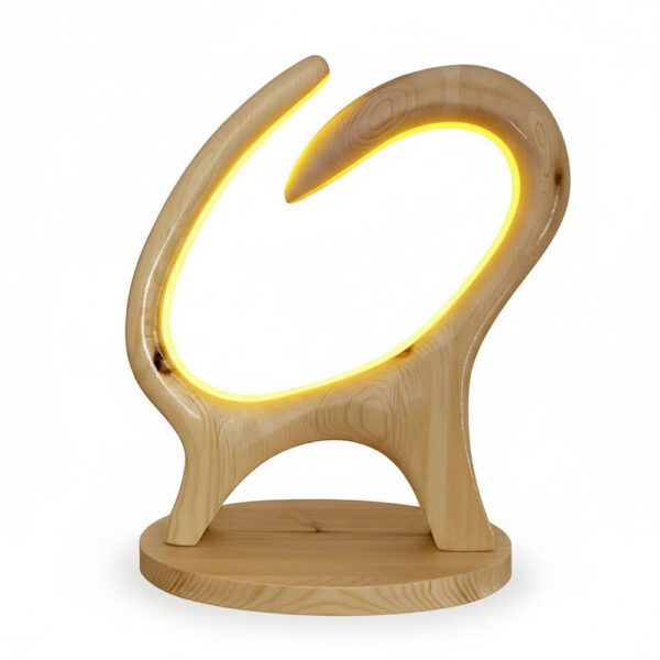 Lampe De Table En Bois Modèle L’Harmonie