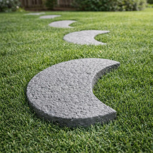 Pas japonais modèle Hilel en béton fibré P08 gris